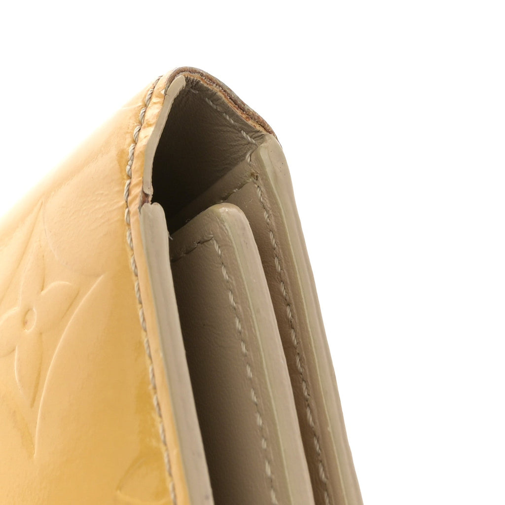 Louis Vuitton Vernis Walker Wallet Mango