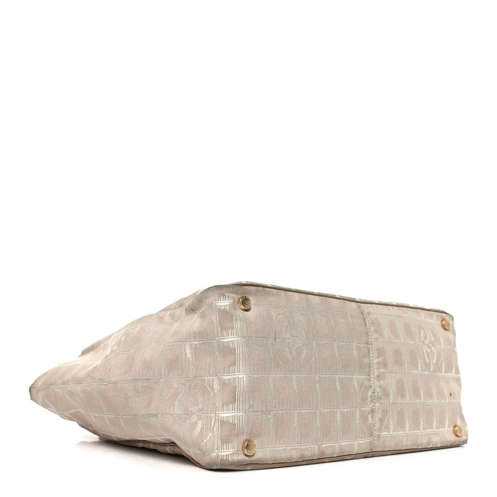 Chanel Nylon Medium Travel Tote Beige