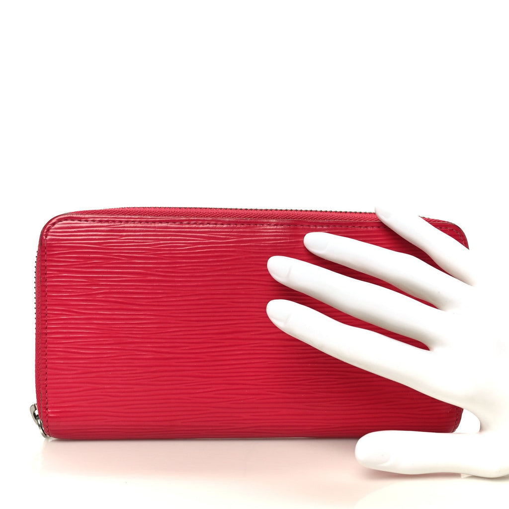Louis Vuitton Epi Zippy Compact Wallet Fuchsia