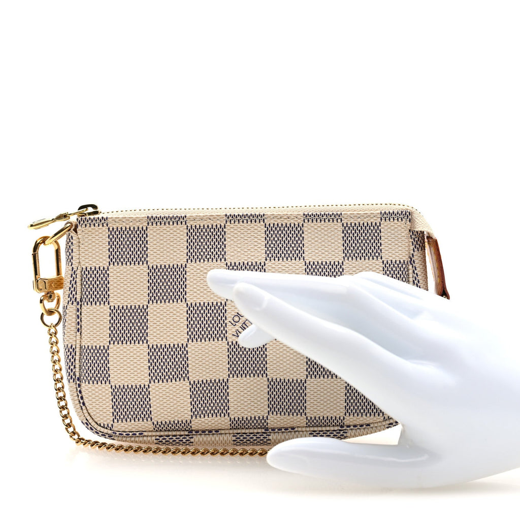 Louis Vuitton Damier Azur Mini Pochette Accessories