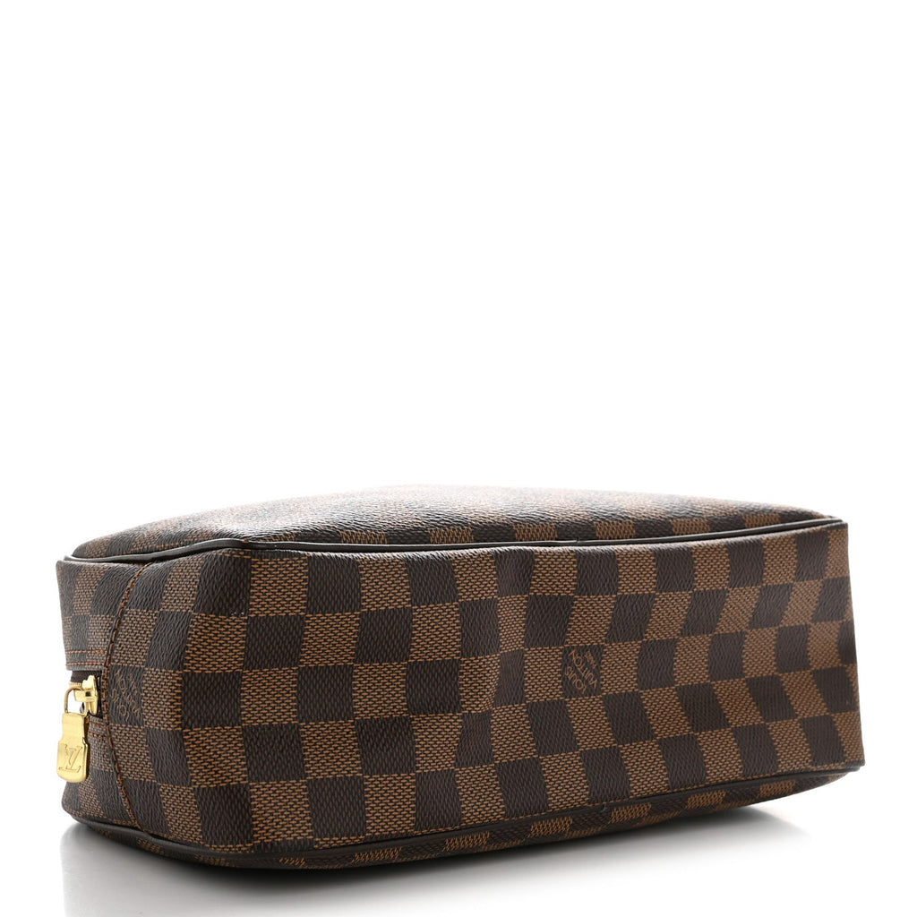 Louis Vuitton Damier Ebene Toiletry Bag 25