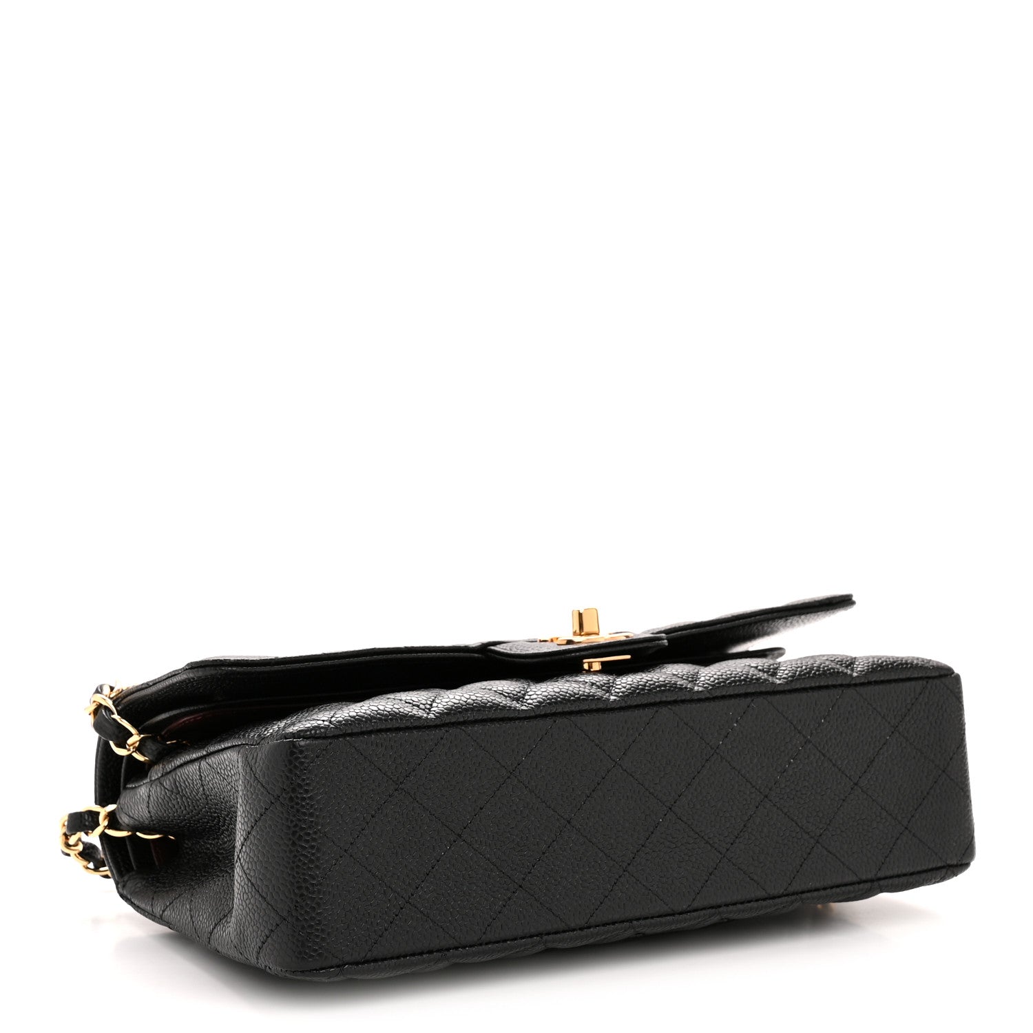 Chanel Caviar Quilted Medium Double Flap Black