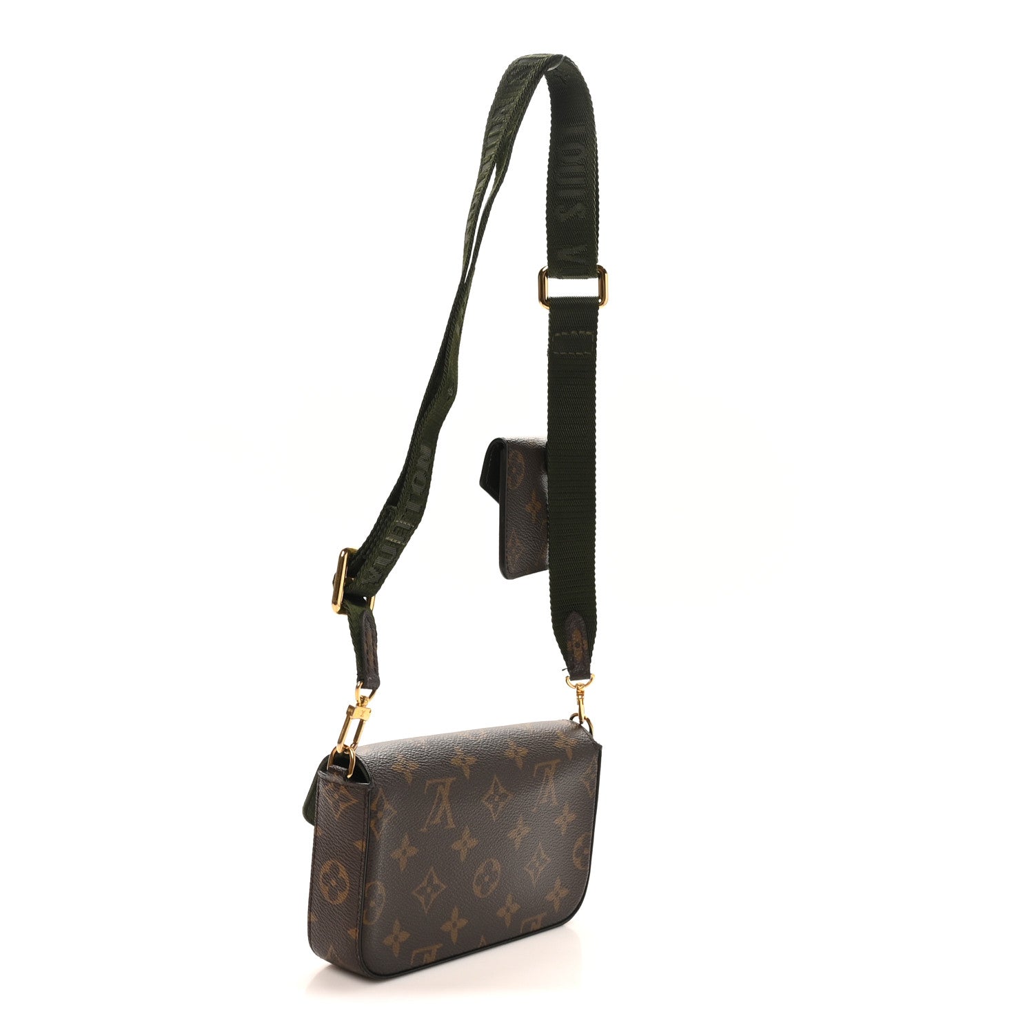 Louis Vuitton Monogram Felicie Strap & Go Kaki