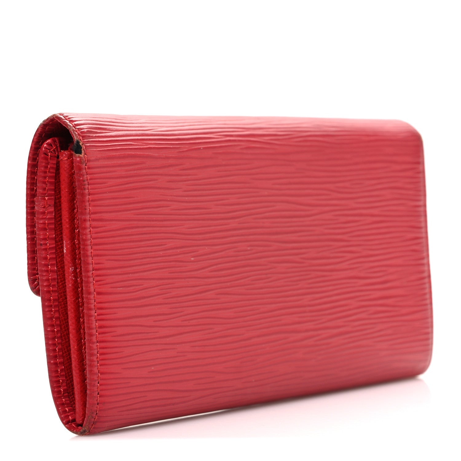 Louis Vuitton Epi Sarah Wallet Castillan Red