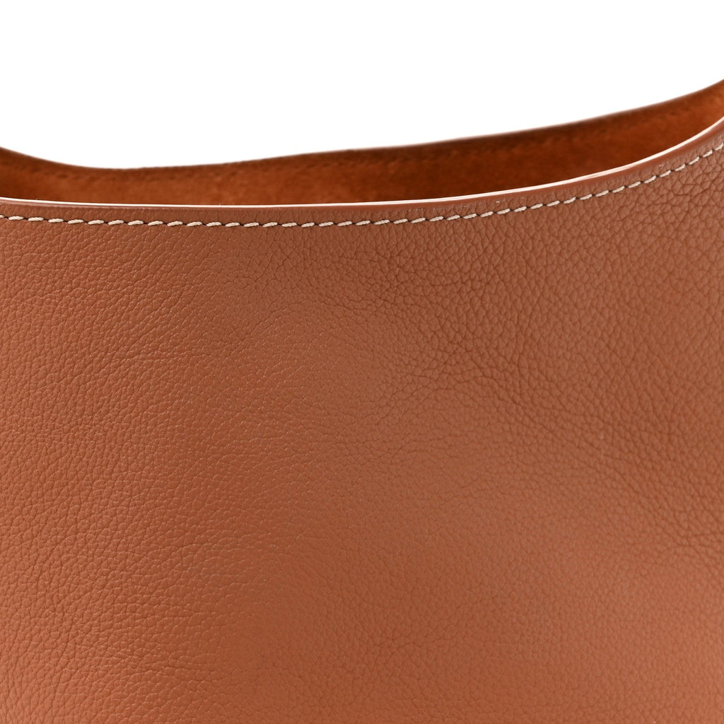 Louis Vuitton Grained Calfskin Low Key Hobo PM Cognac