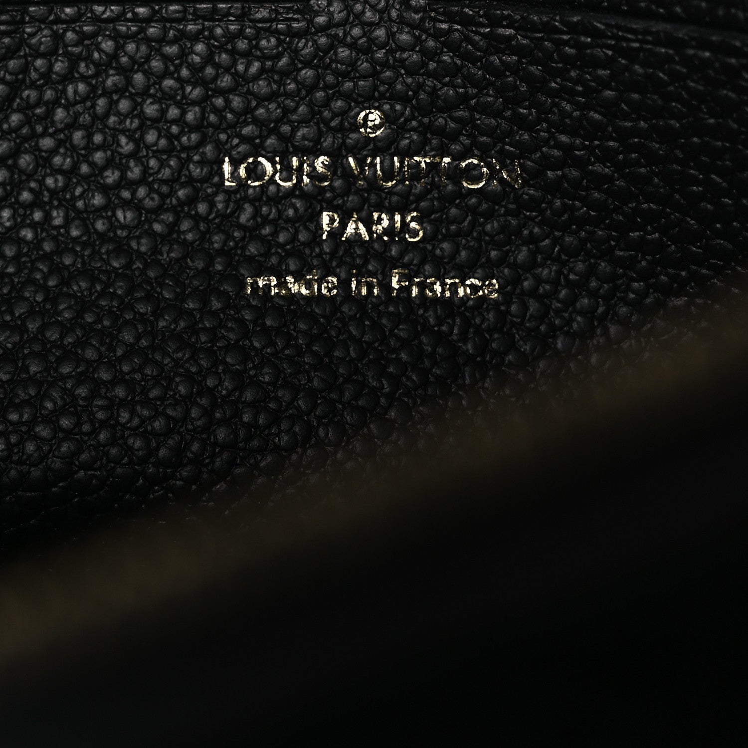 Louis Vuitton Empreinte Vavin Chain Wallet Black