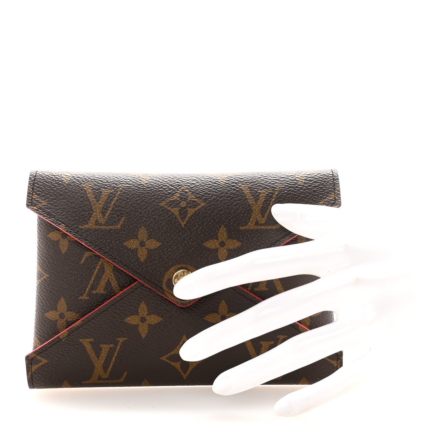 Louis Vuitton Monogram Medium Kirigami Pochette Insert Coquelicot