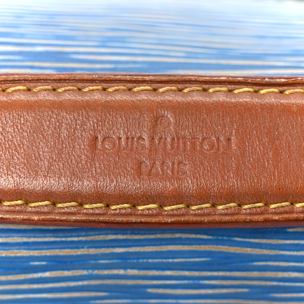 Louis Vuitton Epi Reverse Monogram Pochette Metis Denim Light