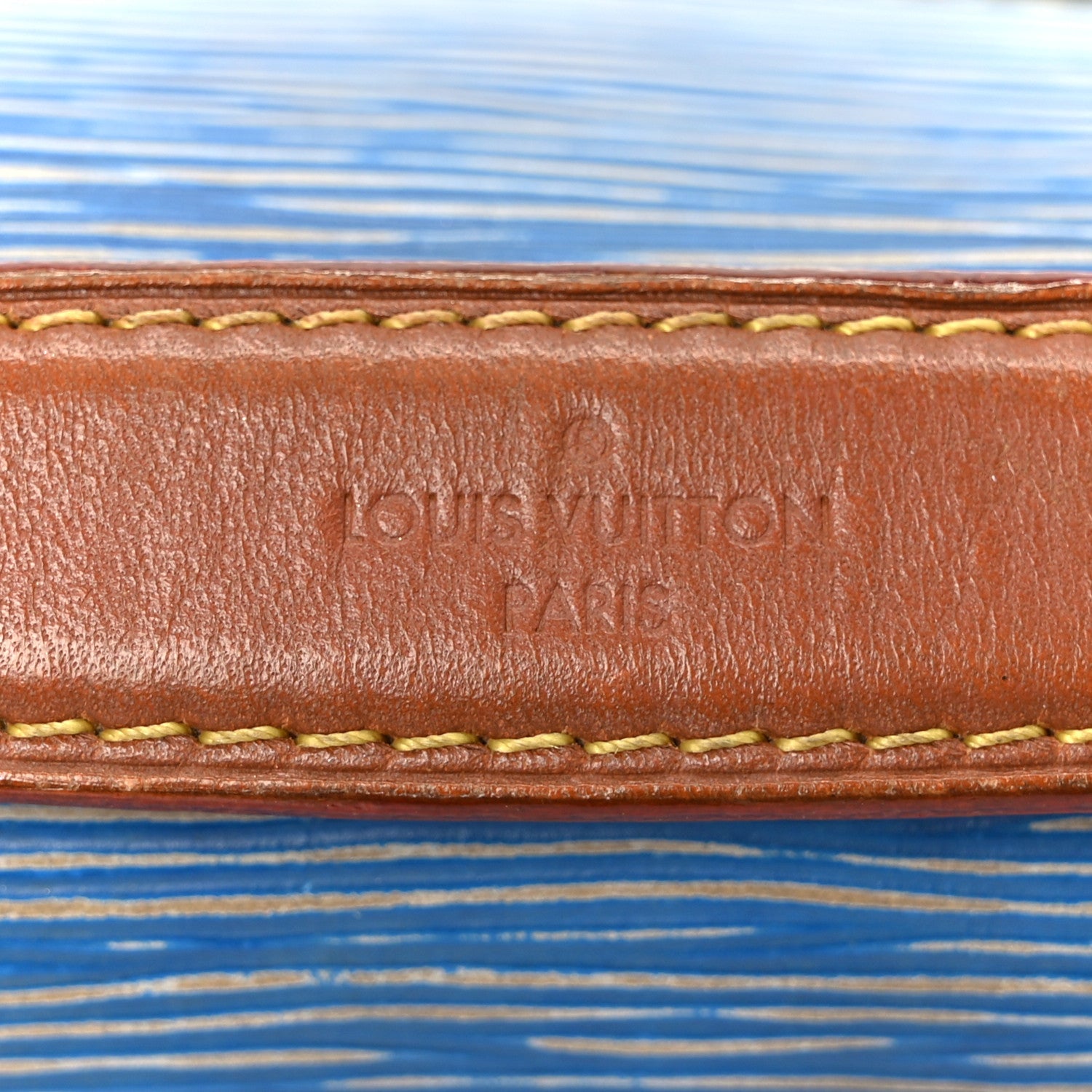 Louis Vuitton Epi Reverse Monogram Pochette Metis Denim Light