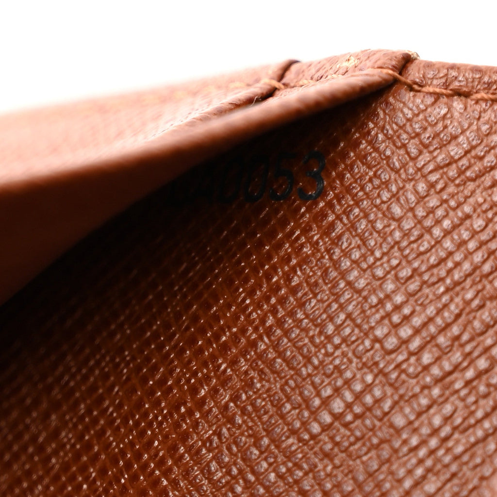 Louis Vuitton Monogram Porte-Monnaie Tresor Wallet
