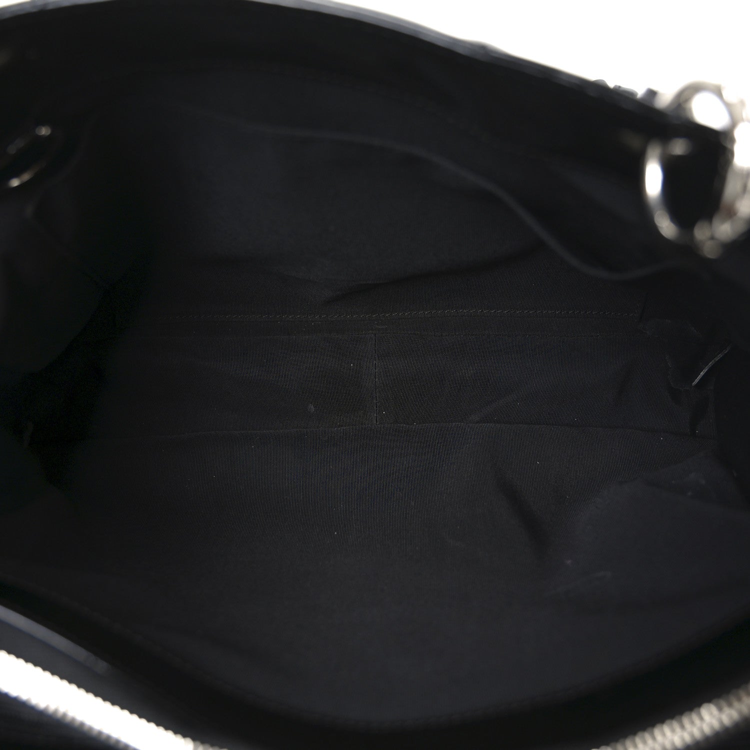 Chanel Patent Quilted Grand Shopping Tote GST Black