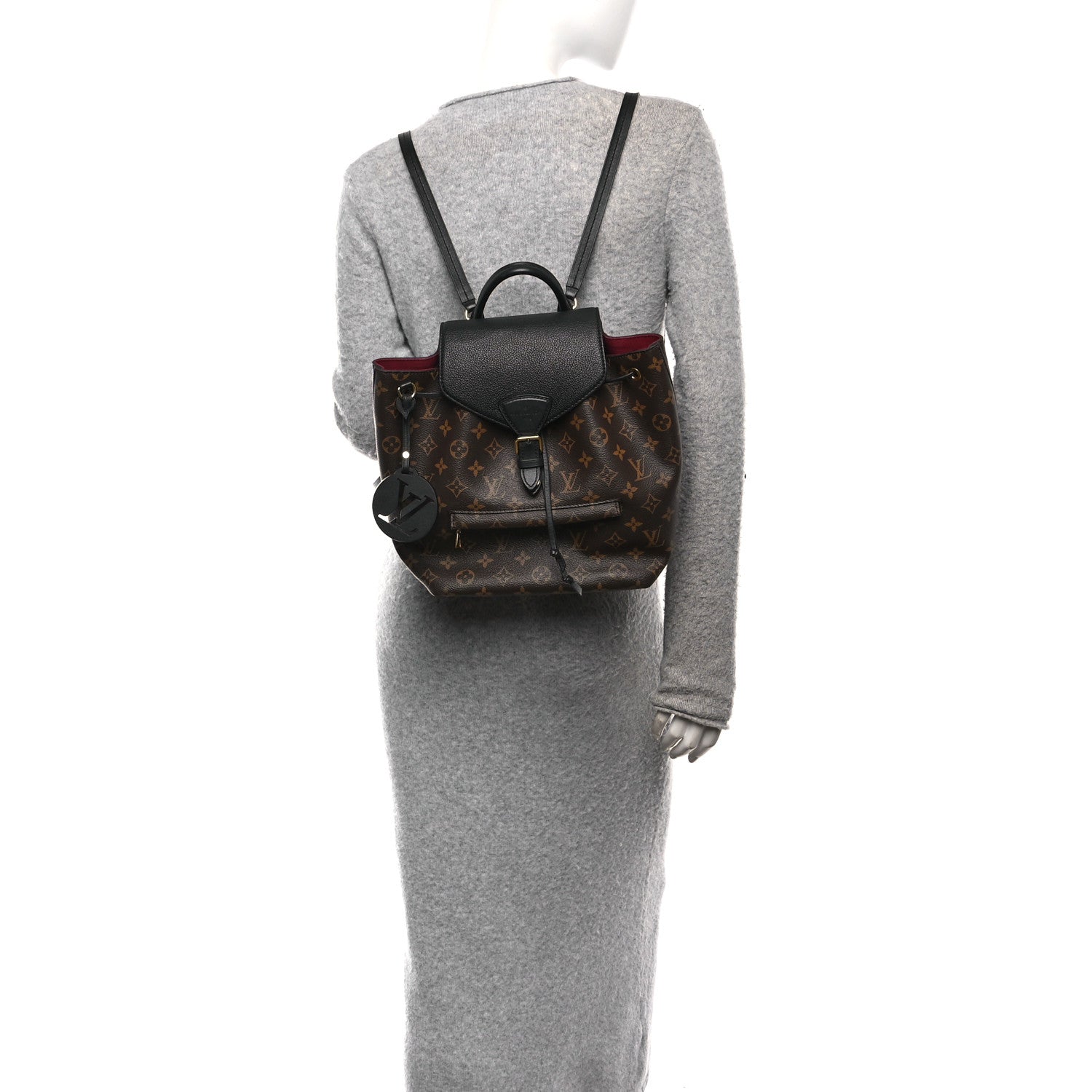 Louis Vuitton Monogram Montsouris PM Black