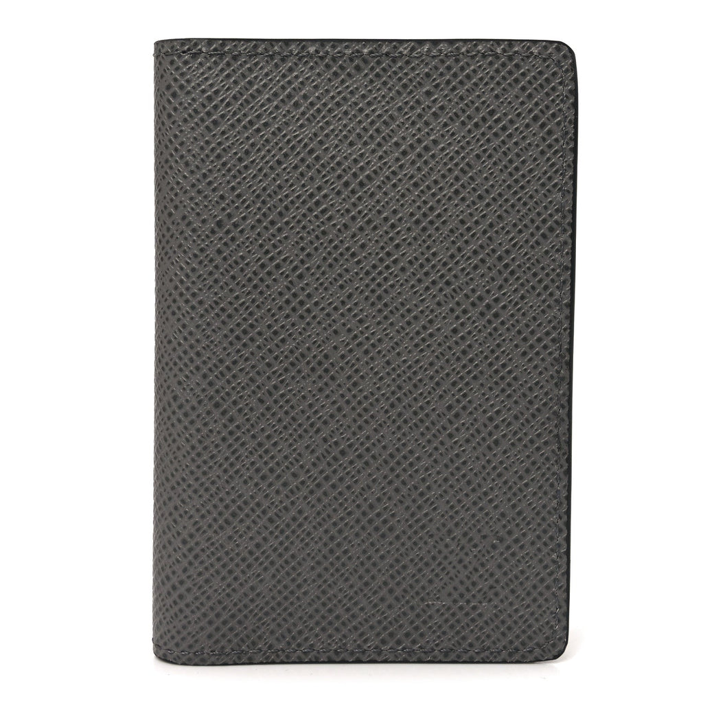 Louis Vuitton Taiga Pocket Organizer NM Glacier
