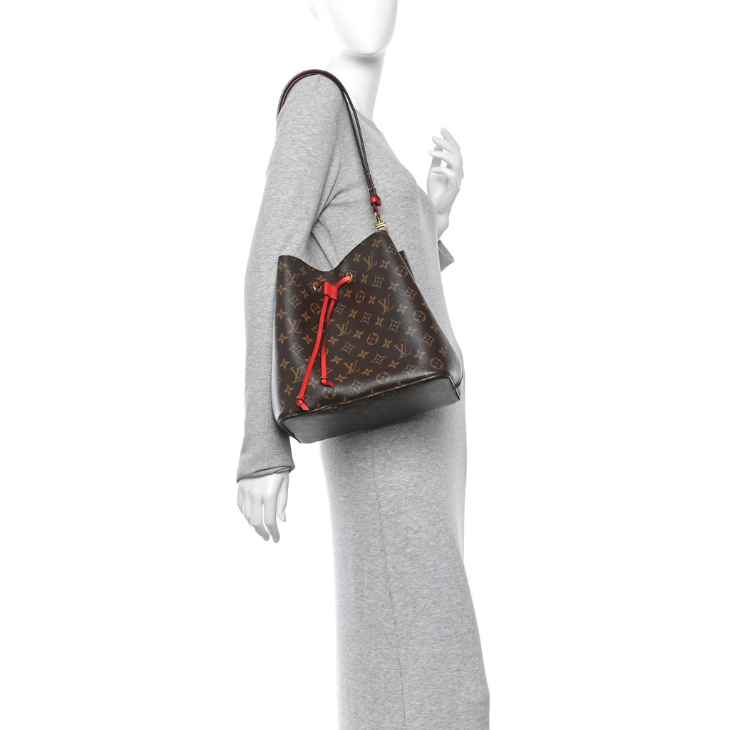 Louis Vuitton Monogram Neonoe Coquelicot