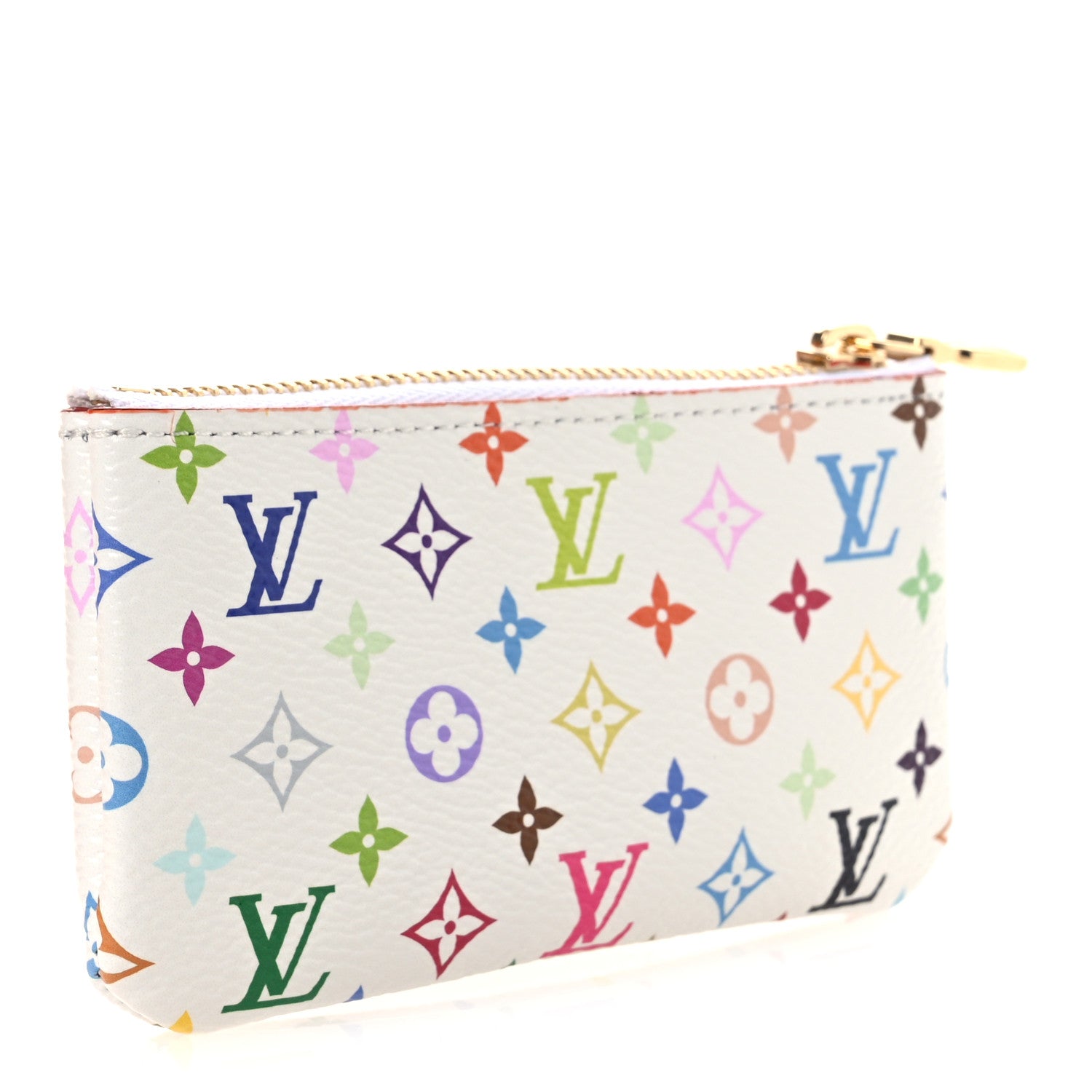 Louis Vuitton LV X TM Monogram Multicolor Key Pouch White