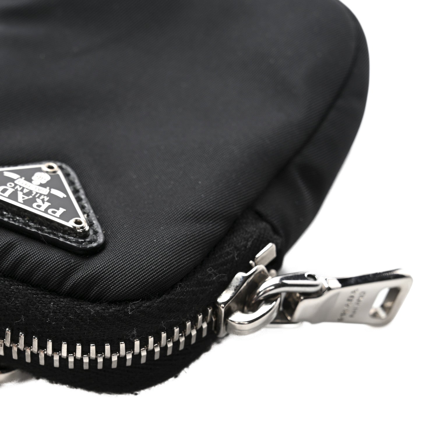 Prada Re-Nylon Saffiano Re-Edition 2000 Double Zip Crossbody Bag Black