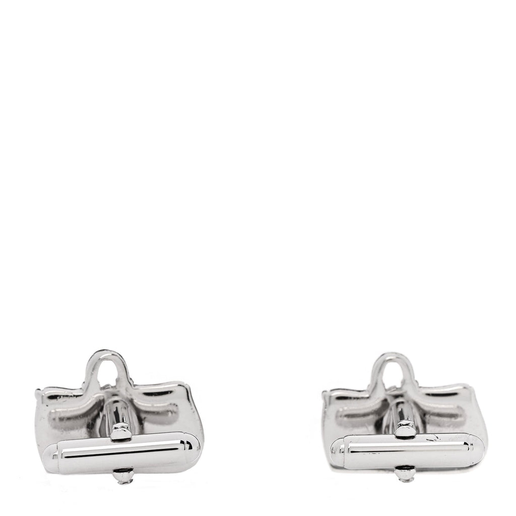 Louis Vuitton Sterling Silver Speedy Cufflinks