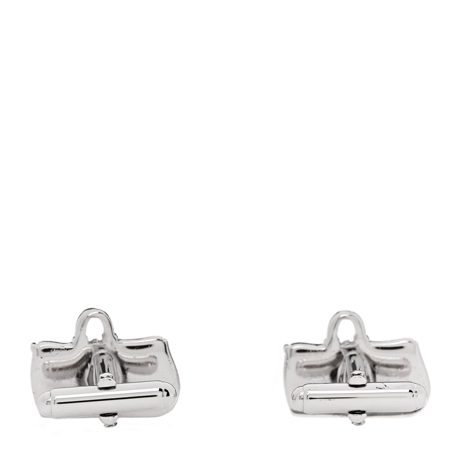 Louis Vuitton Sterling Silver Speedy Cufflinks