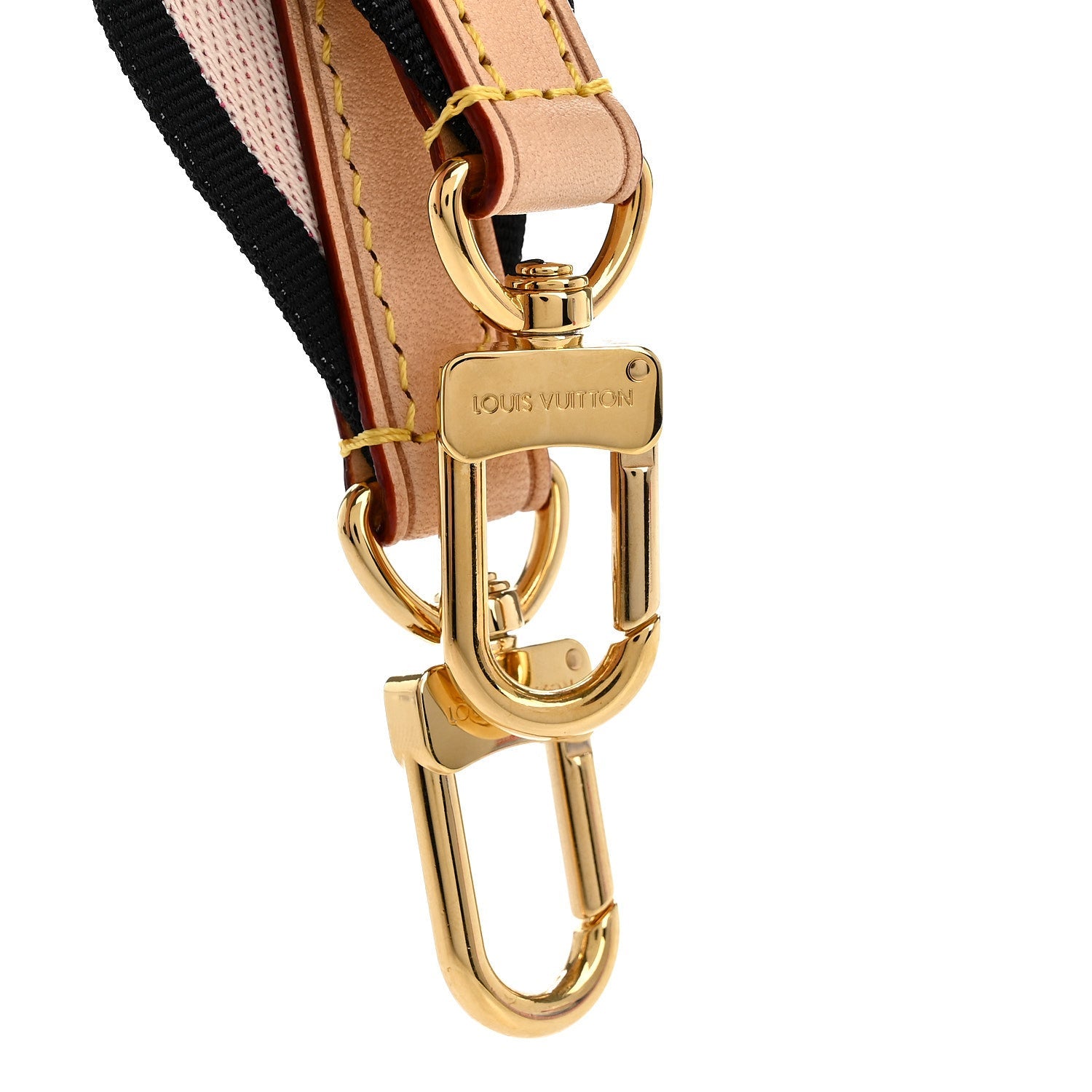 Louis Vuitton Jacquard Speedy Bandouliere 20 Shoulder Strap Black