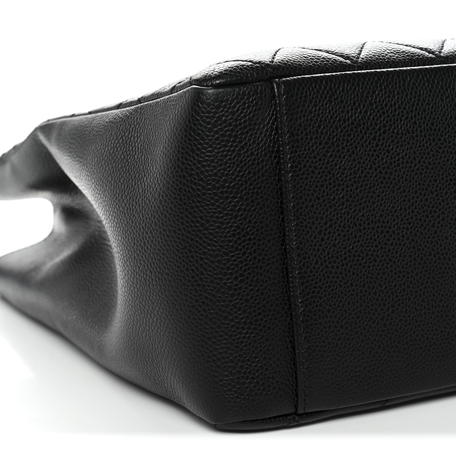 Chanel Caviar Quilted Grand Shopping Tote GST Black