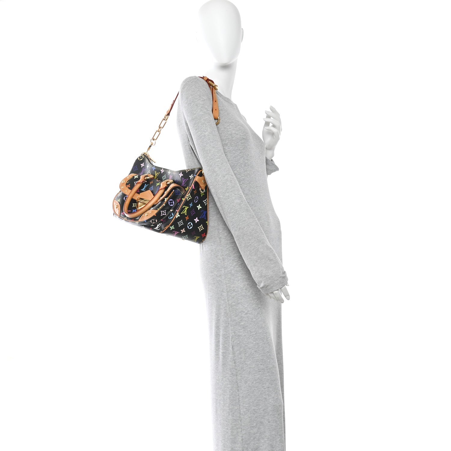 Louis Vuitton Monogram Multicolor Rita Black