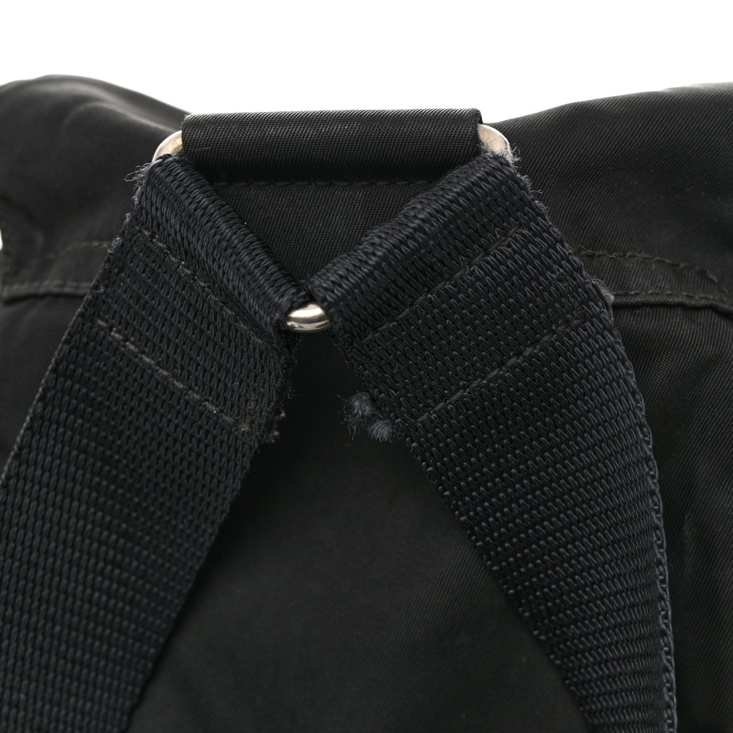 Prada Nylon Vela Mini Cinch Backpack Black