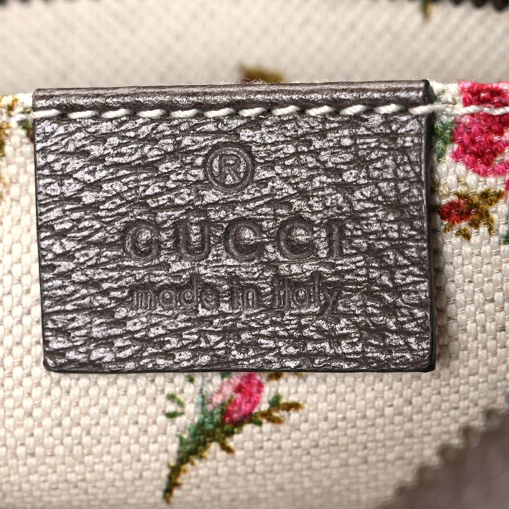 Gucci GG Supreme Monogram Web Neo Vintage Shoulder Bag Beige New Acero Crop
