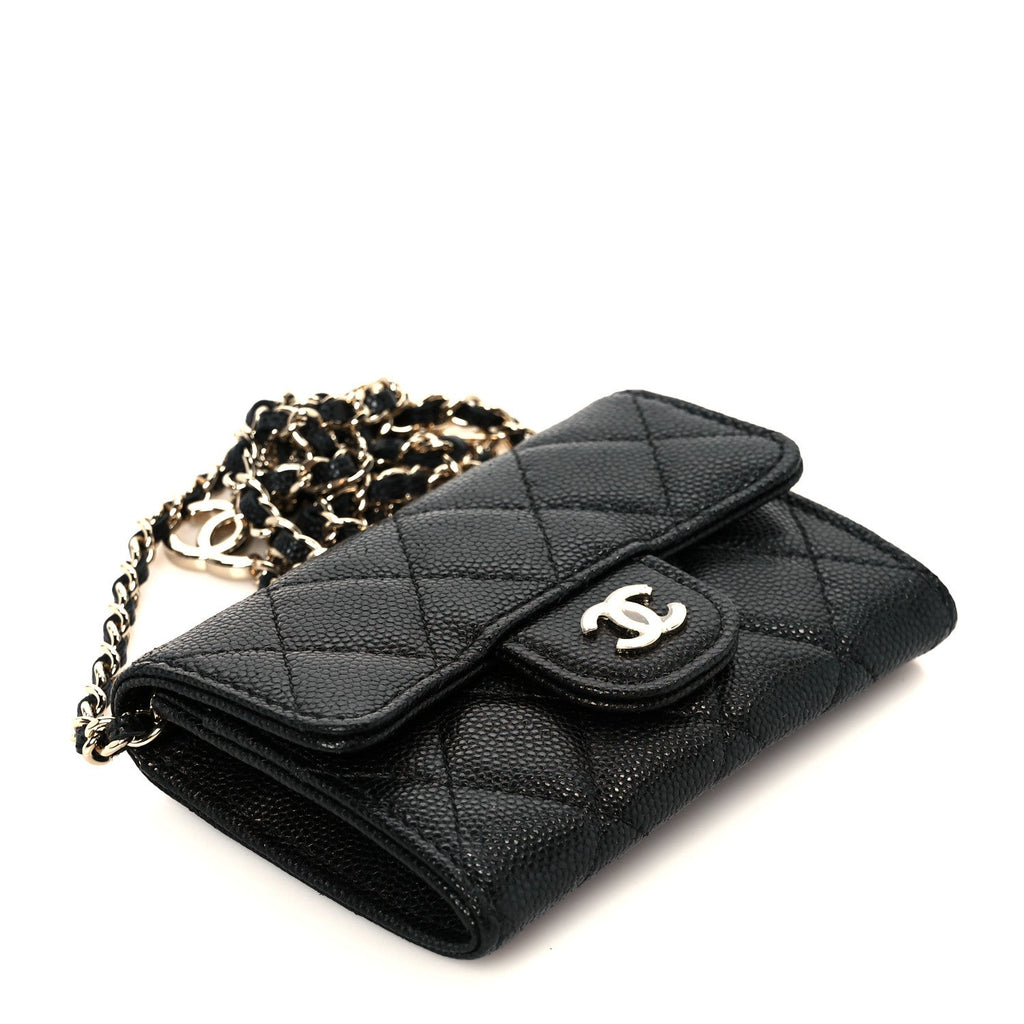 Chanel Caviar Quilted Belt Bag Black