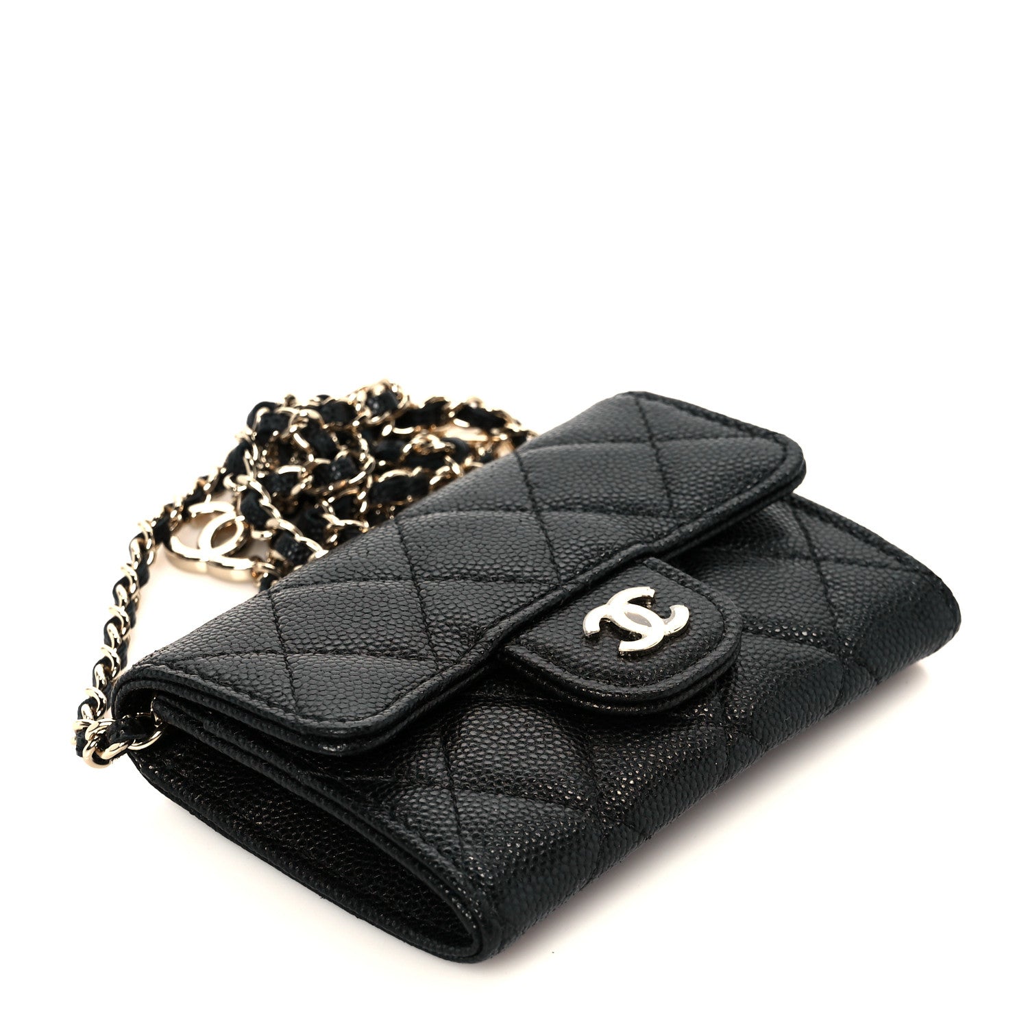 Chanel Caviar Quilted Belt Bag Black