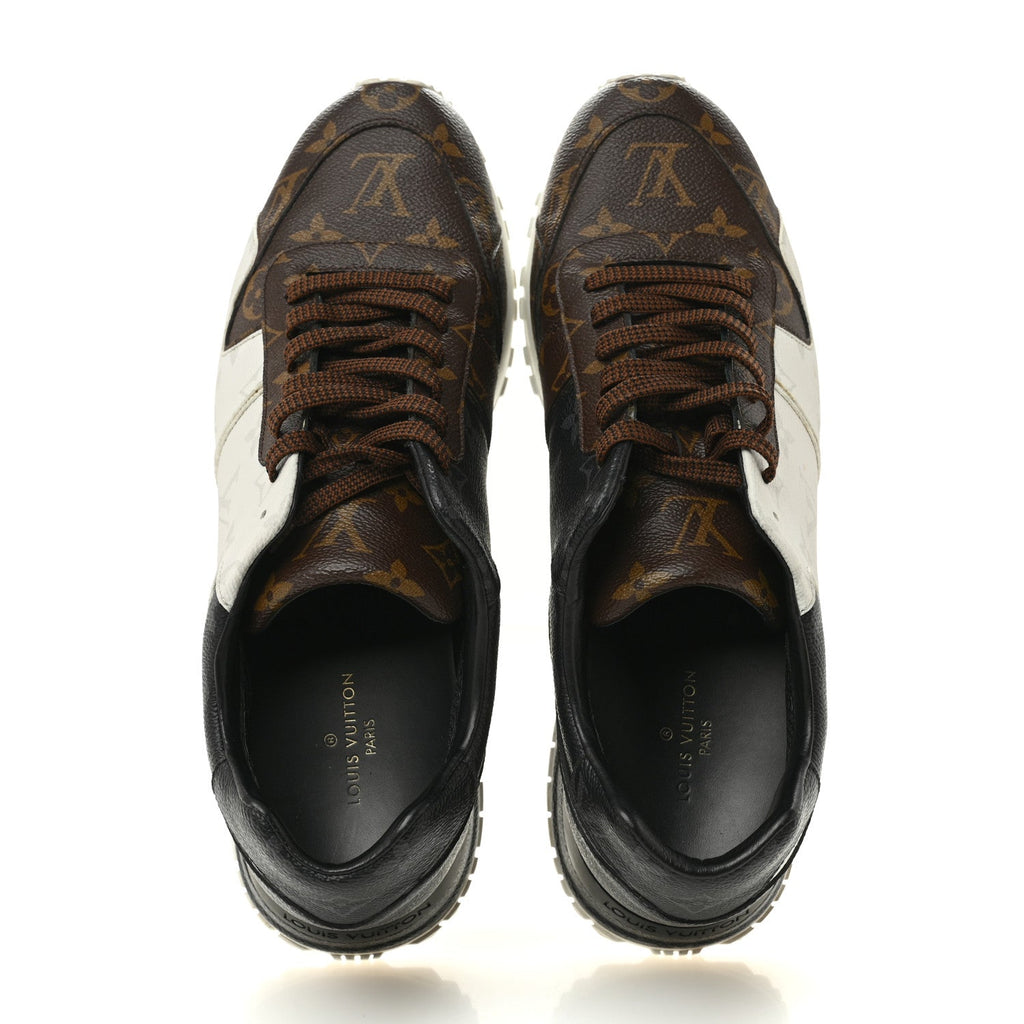 Louis Vuitton Monogram Mix Mens Run Away Sneakers 9 Ebene