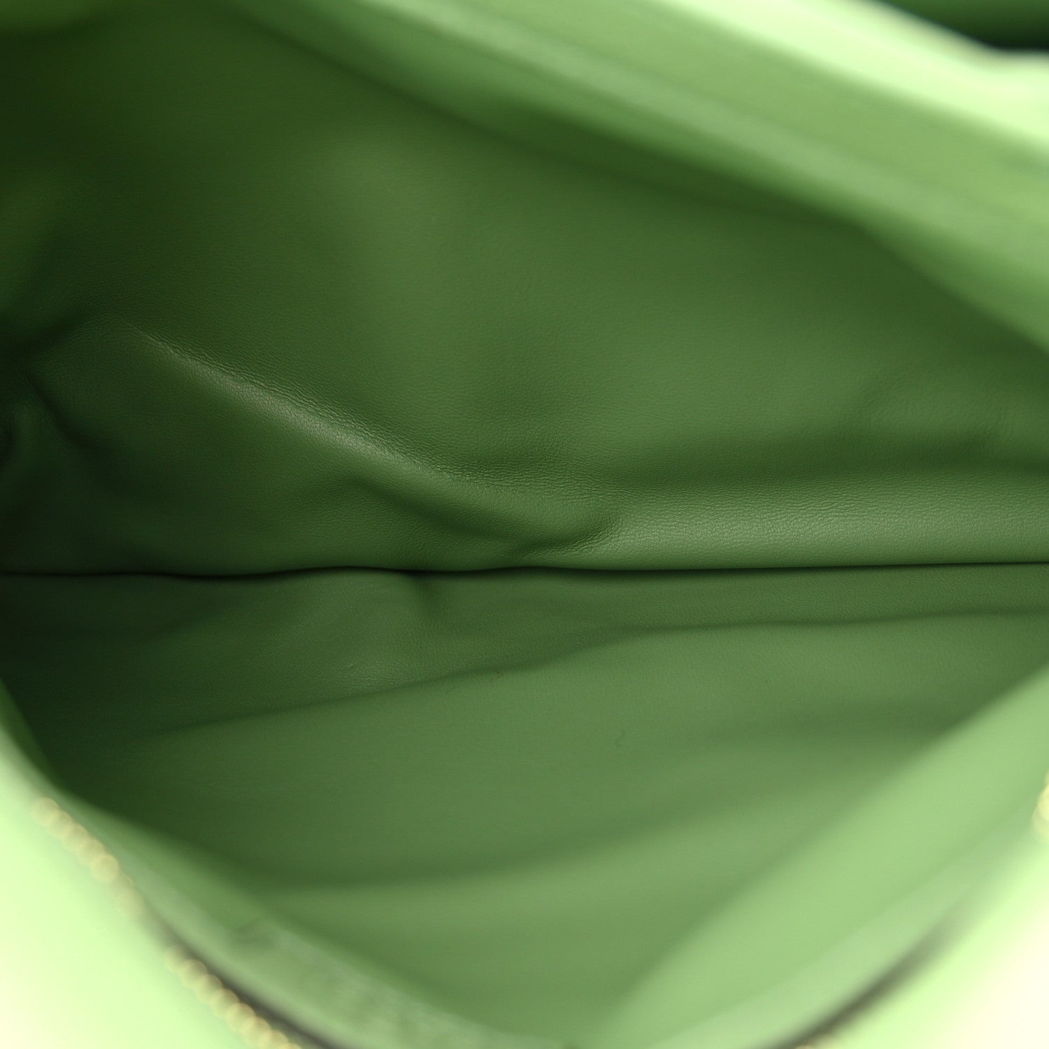 Gucci Roxy Calfskin Web Medium Blondie Top Handle Shoulder Flap Bag Salamander Green