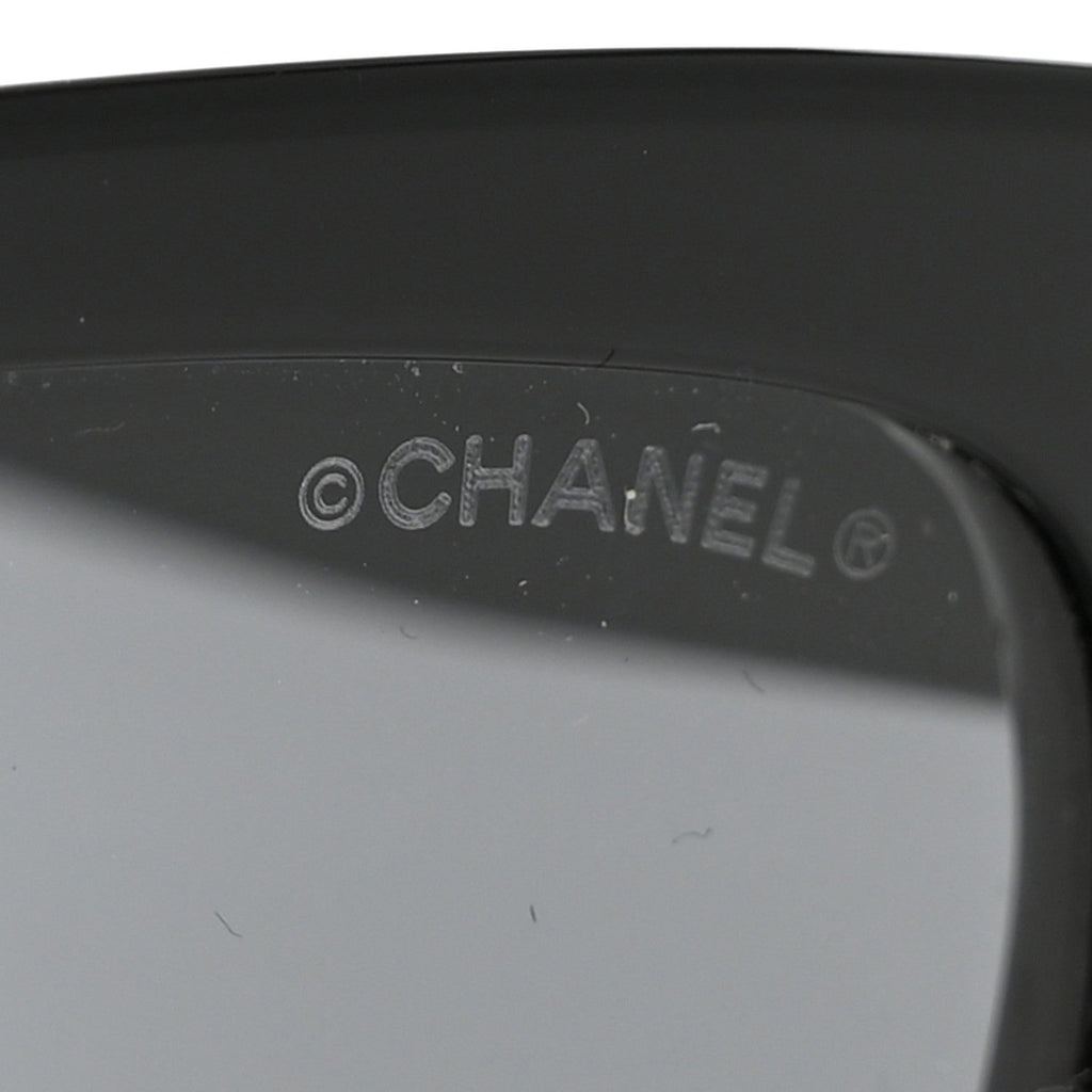Acetate Polarized Square Sunglasses 5417-A Black