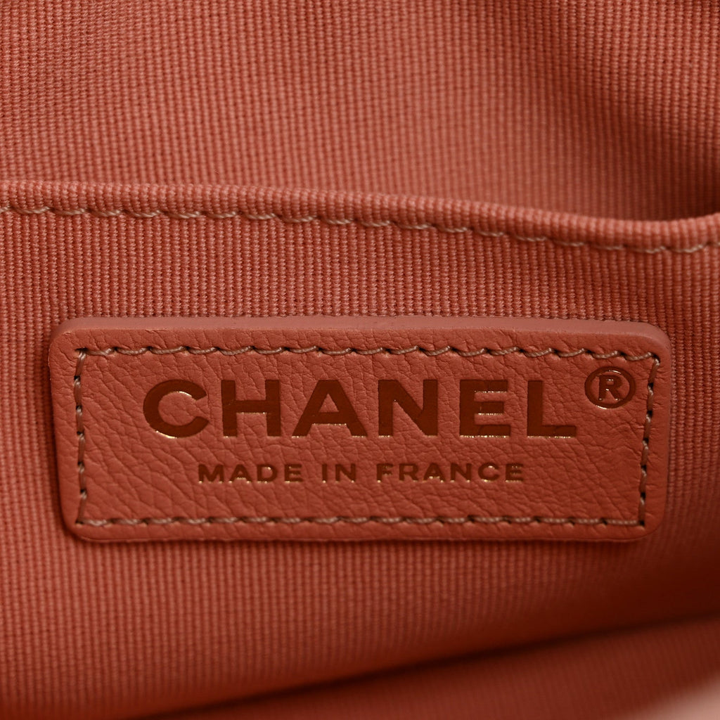 Chanel Velvet Quilted Mini Flap Pink