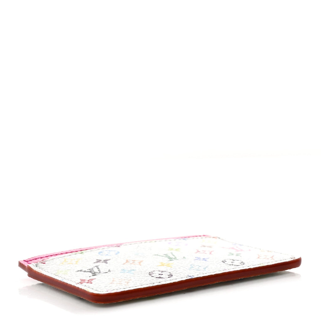 Louis Vuitton LV X TM Monogram Multicolor Card Holder Kawaii Pink