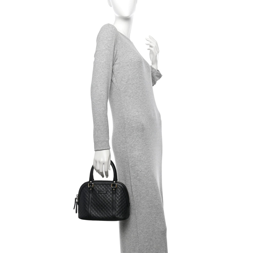 Gucci Microguccissima Mini Dome Bag Black