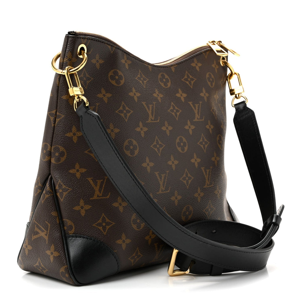 Louis Vuitton Monogram Odeon MM Black