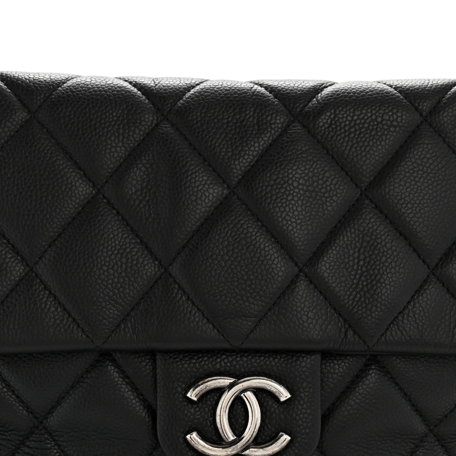 Chanel Caviar Quilted Coco Casual Flap Black