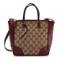 Gucci Monogram Small Bree Tote Red