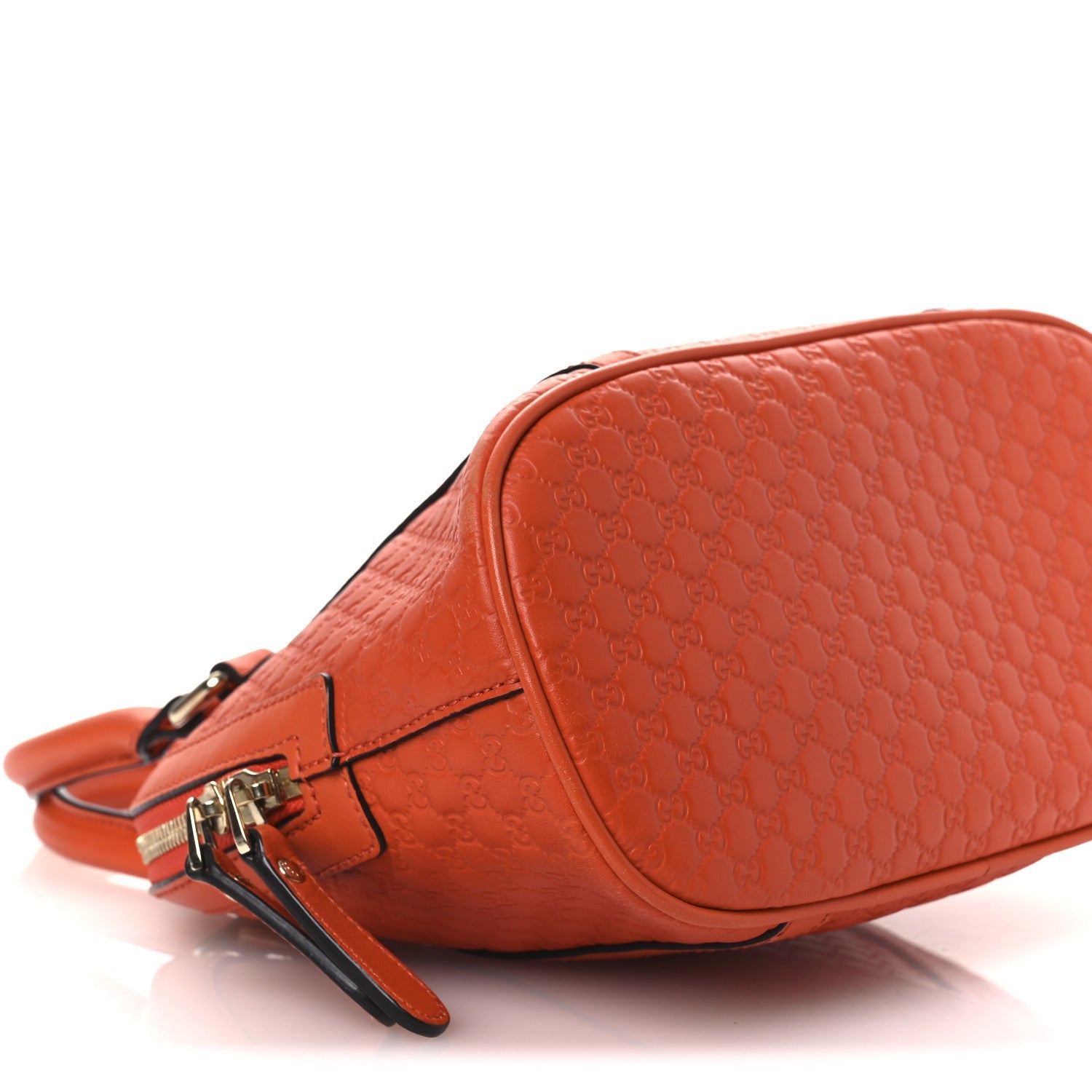 Gucci Microguccissima Mini Dome Bag Sun Orange