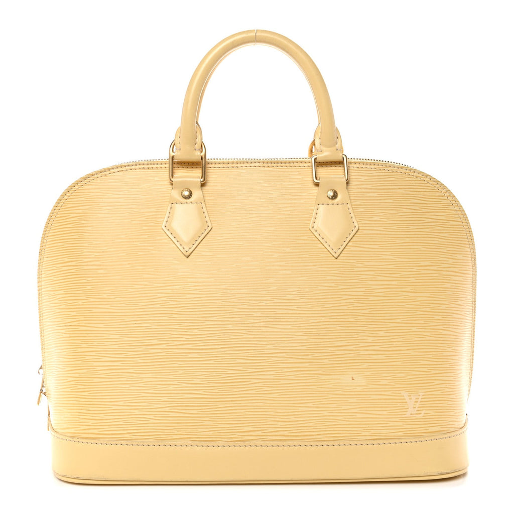 Louis Vuitton Epi Alma PM Vanilla