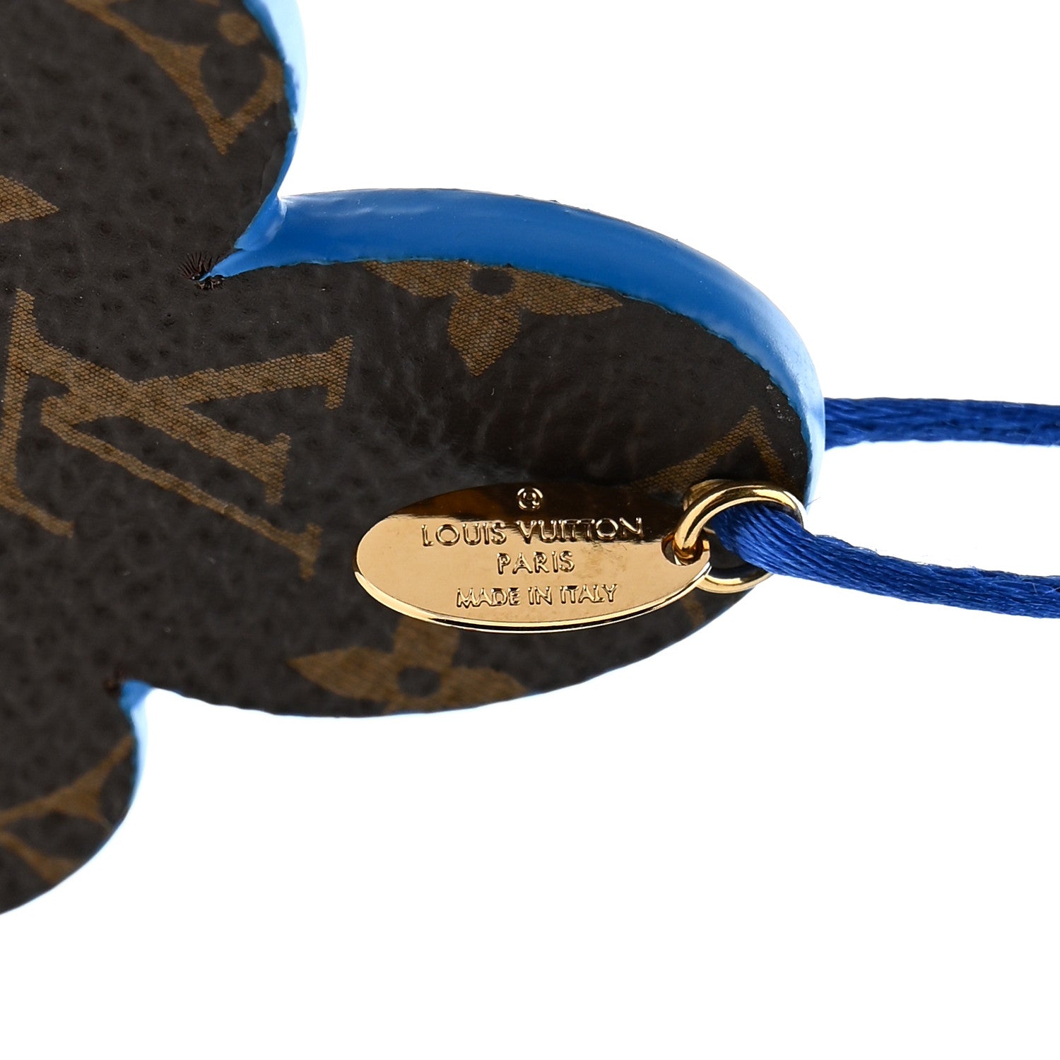 Louis Vuitton Monogram Vivienne Xmas Ornament Charm Blue