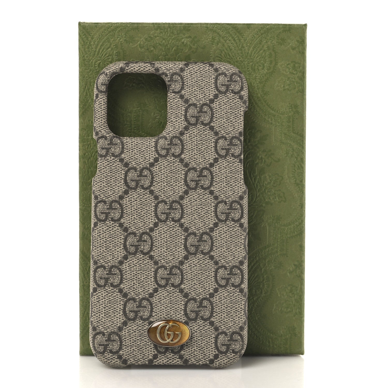 Gucci GG Supreme Monogram Ophidia iPhone 12/12 Pro Case