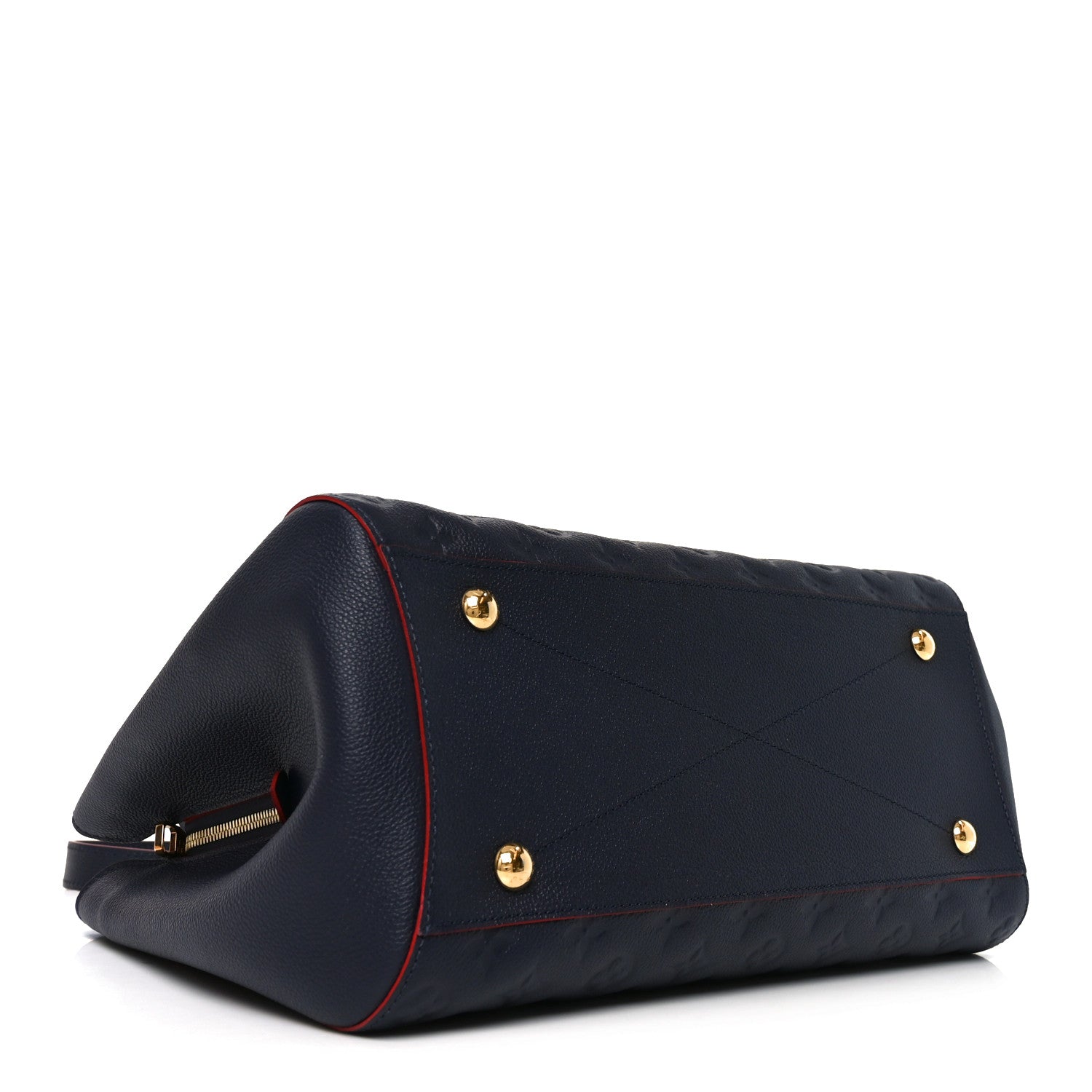 Louis Vuitton Empreinte Montaigne MM Marine Rouge