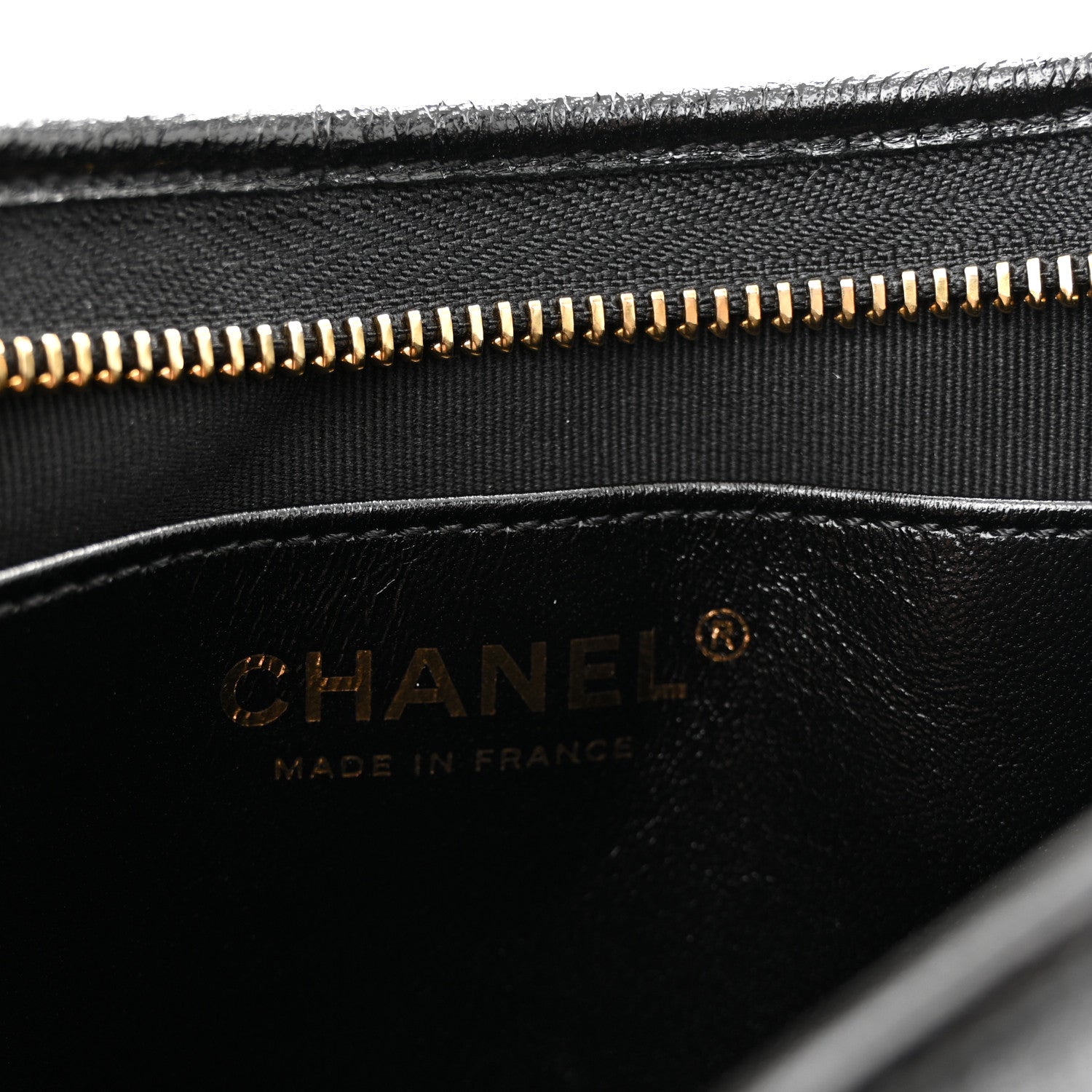 Chanel Shiny Crumpled Lambskin Quilted Small CC Funky Town Hobo Black