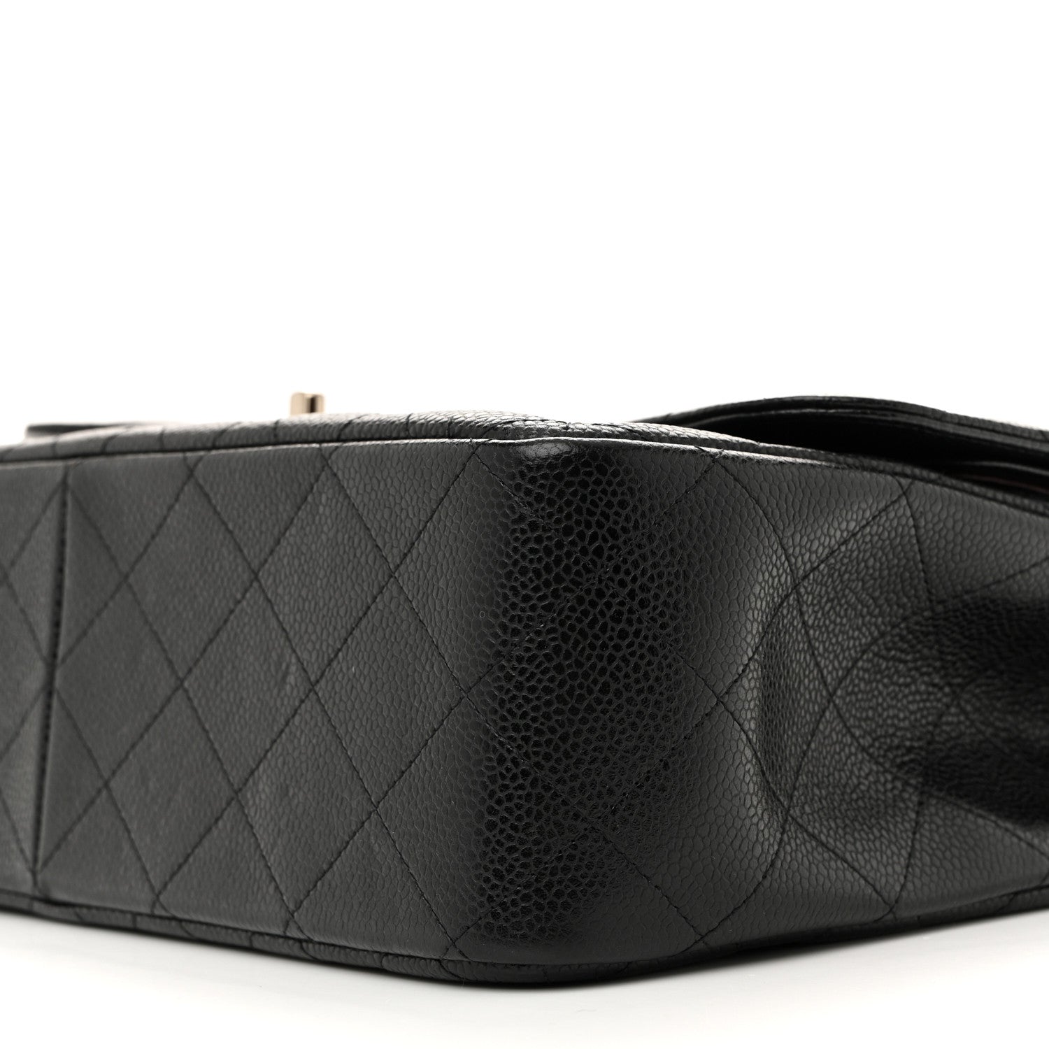 Chanel Caviar Quilted Jumbo Double Flap Black