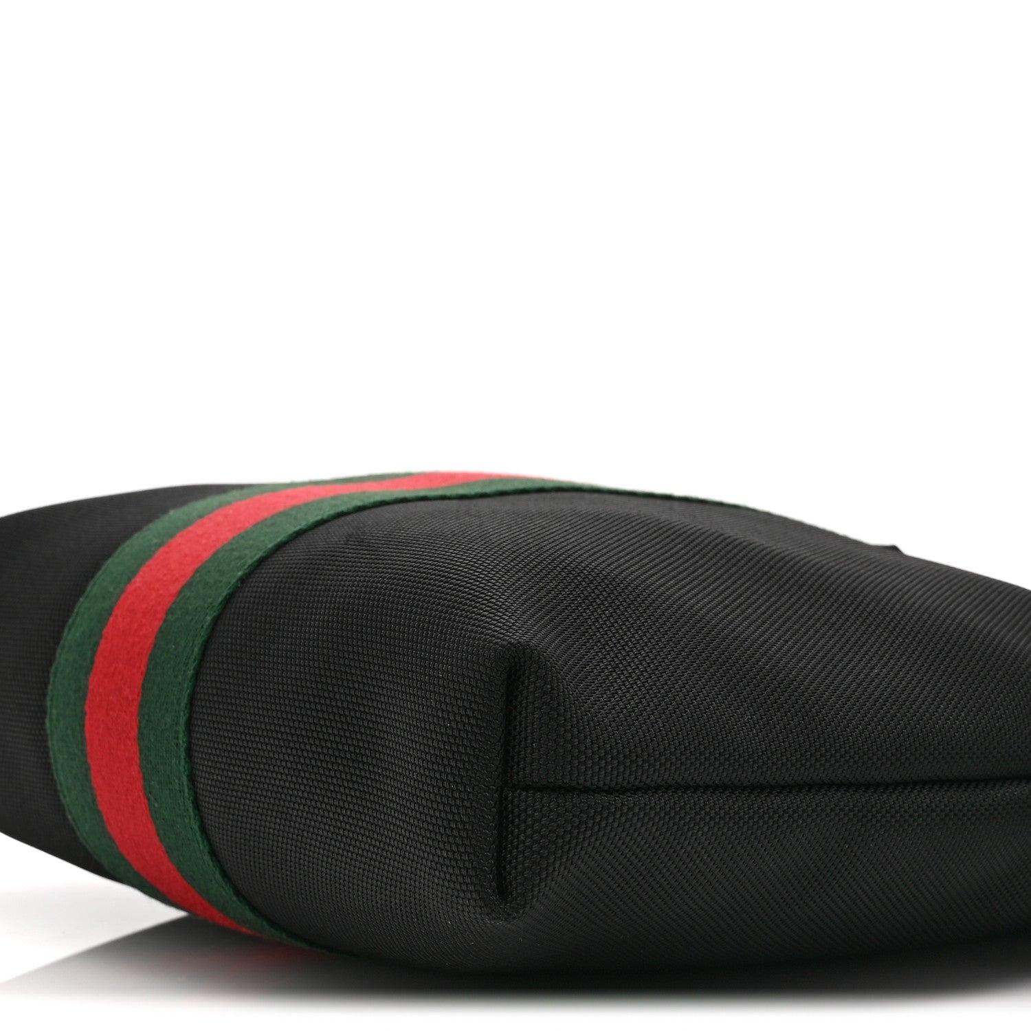Gucci Techno Canvas Web Messenger Bag Black