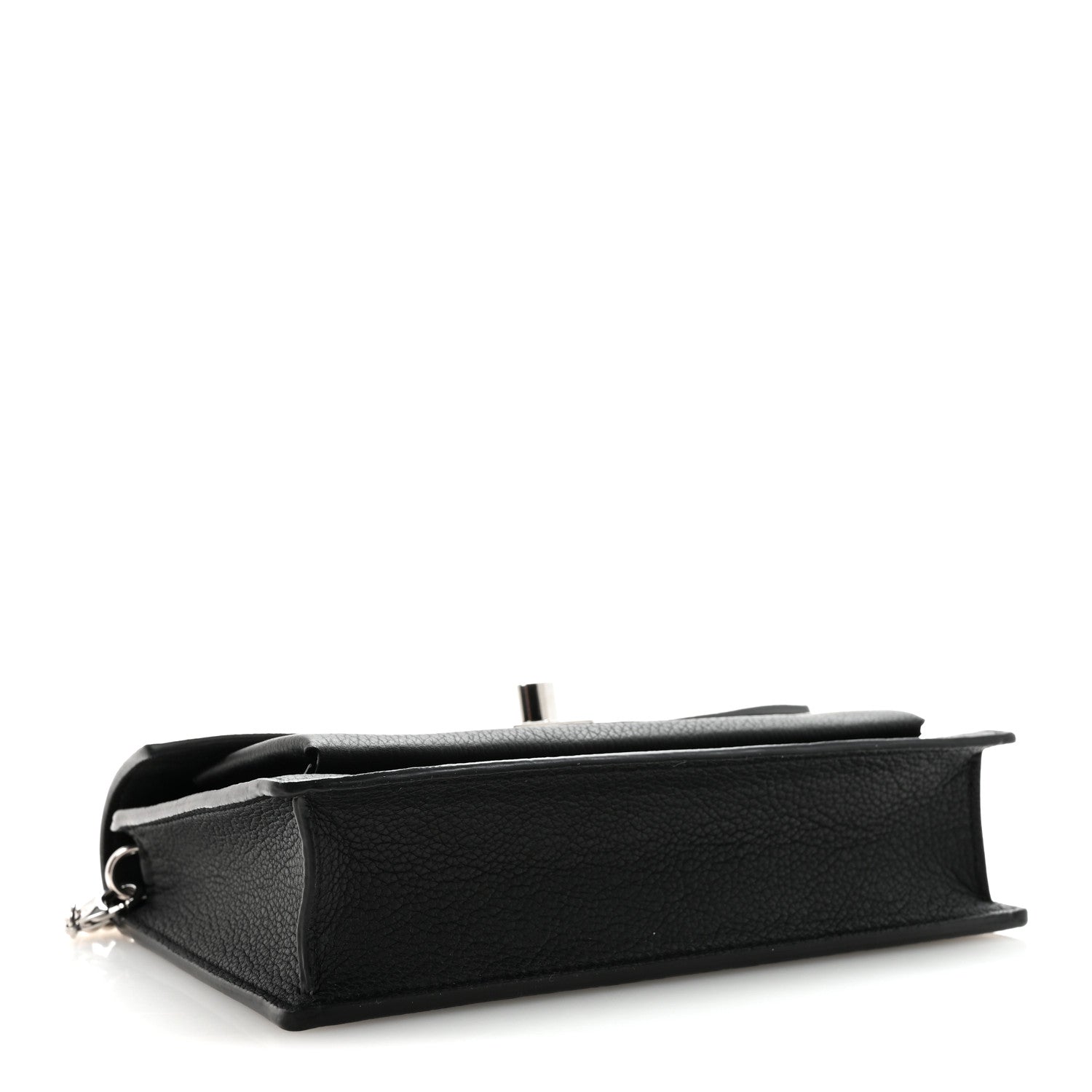 Louis Vuitton Soft Calfskin My Lockme Chain Pochette Black