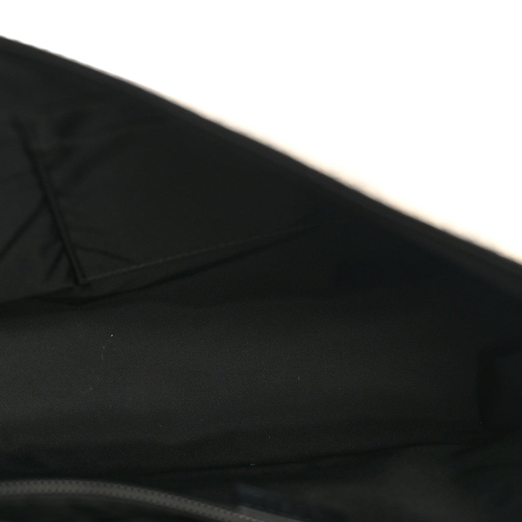 Gucci GG Supreme Monogram Web Flap Messenger Bag Black