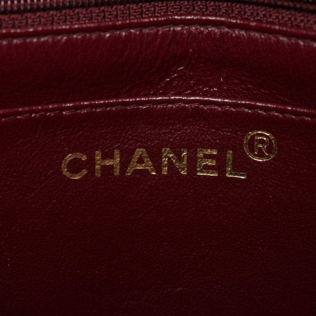 Chanel Lambskin Quilted Medium Single Flap Black