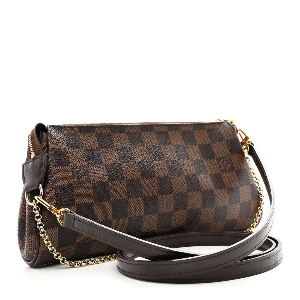 Louis Vuitton Damier Ebene Eva Clutch